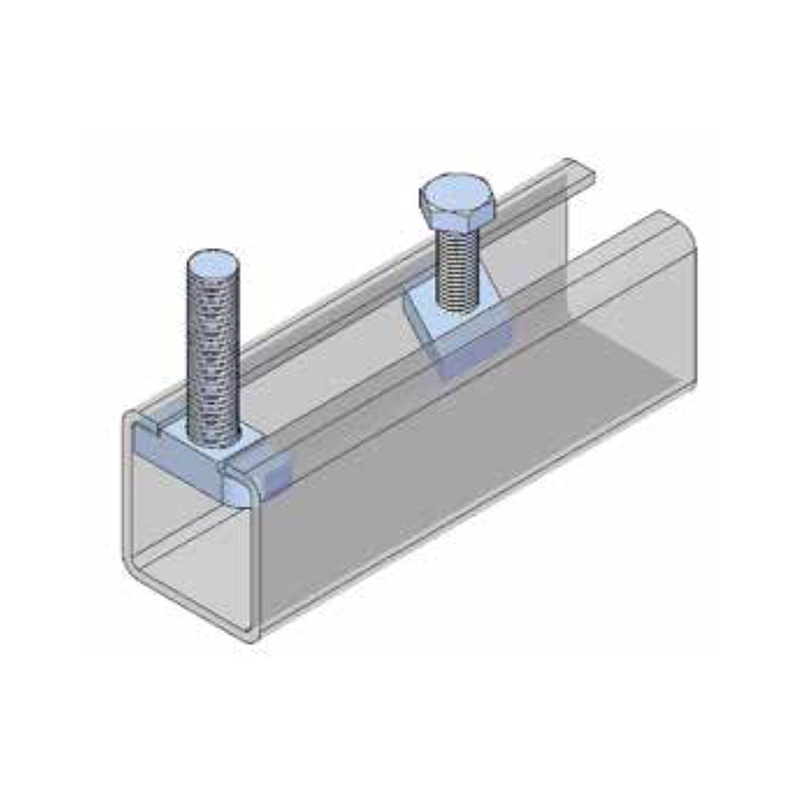 Gießen Sie in Kanal-Matching T-Bolt