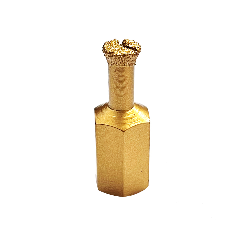 Porzellanfliesenbohrer, Diamantbohrbits mit austauschbar