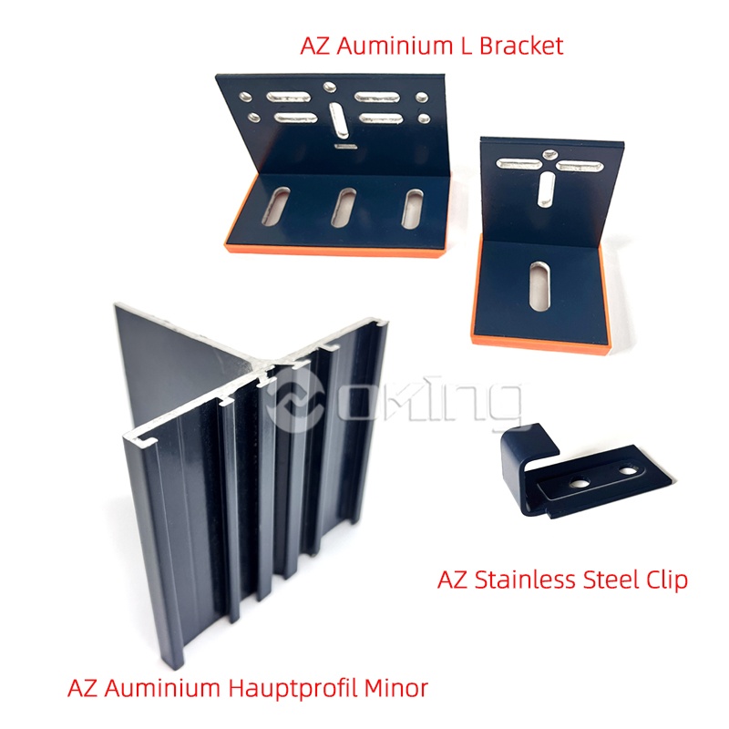 Professionelles Gebäudefassaden-Installationssystem mit verdeckter/sichtbarer Befestigung für Terrakotta-Keramikplatten